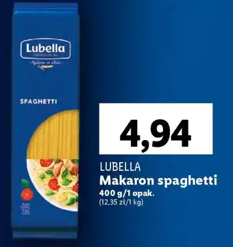 Lidl LUBELLA Makaron spaghetti 400g oferta