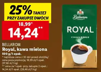 Lidl BELLAROM Royal kawa mielona 500g oferta