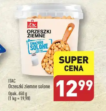 ALDI ITAC Orzeszki ziemne solone 650 g oferta