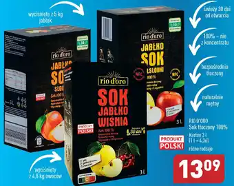 ALDI RIO D'ORO Sok tłoczony 100% 3 l oferta