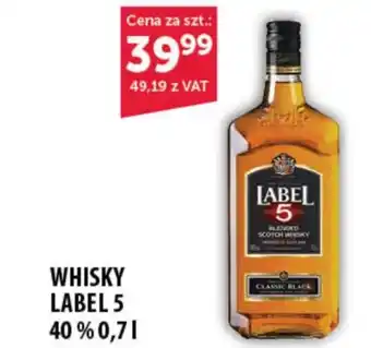 Eurocash Cash & Carry Whisky Label 5 oferta