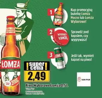 Topaz Piwo Łomża oferta