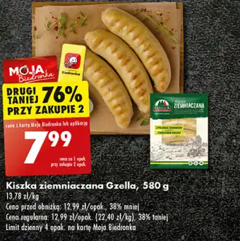 Biedronka Kiszka ziemniaczana Gzella oferta