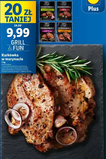 Lidl Karkówka Grill&Fun oferta