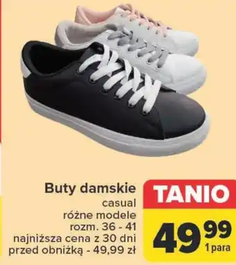 Carrefour Buty damskie oferta