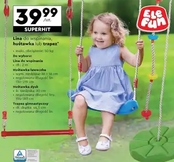 Biedronka Huśtawka Ele fun oferta