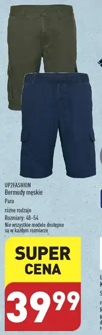 ALDI UP2FASHION Bermudy męskie oferta