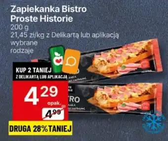 Delikatesy Centrum Zapiekanka Bistro Proste Historie 200g oferta
