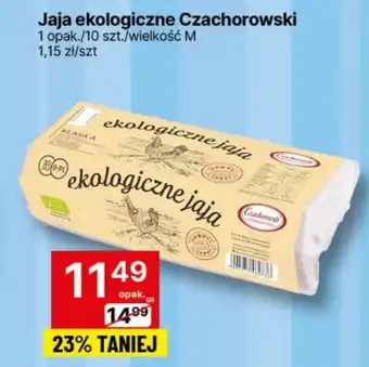 Delikatesy Centrum Jaja ekologiczne Czachorowski 10 szt. oferta