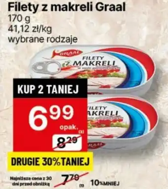 Delikatesy Centrum Filety z makreli Graal 170g oferta
