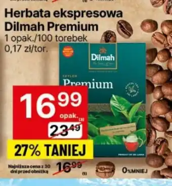 Delikatesy Centrum Herbata ekspresowa Dilmah Premium 100 torebek oferta