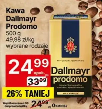 Delikatesy Centrum Kawa Dallmayr Prodomo 500 g oferta