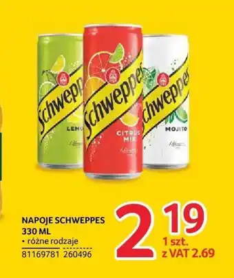 Selgros NAPOJE SCHWEPPES 330 ML oferta