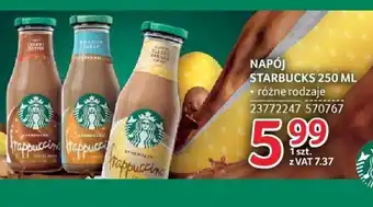 Selgros NAPÓJ STARBUCKS 250 ML oferta