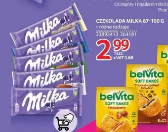 Selgros CZEKOLADA MILKA 87-100 G oferta