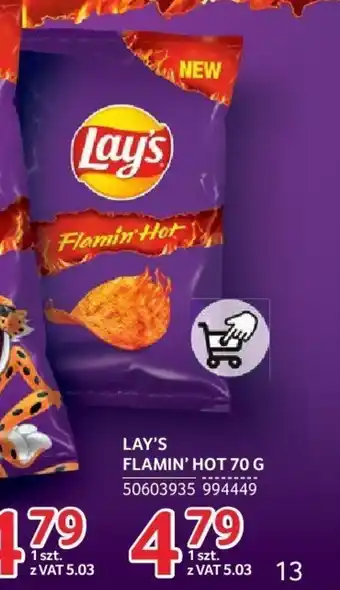 Selgros LAY'S FLAMIN' HOT 70 G oferta