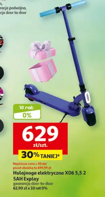 Auchan Hulajnoga elektryczna XO oferta