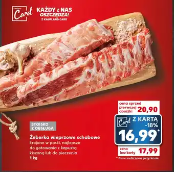 Kaufland Żeberka wieprzowe Kaufland oferta