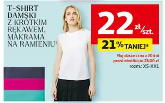 Auchan T-shirt damski oferta