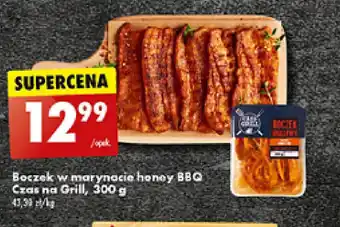 Biedronka Boczek w marynacie honey BBQ Czas na Grill, 300  g oferta