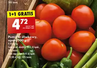 Biedronka Pomidor śliwkowy, opak, 500 g oferta