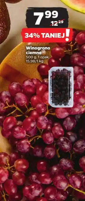 Netto Winogrono ciemne 500 g oferta