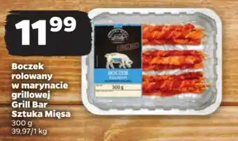 Netto Boczek rolowany w marynacie grillowej Grill Bar Sztuka Mięsa 300g oferta
