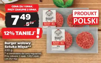 Netto Burger wołowy Sztuka Mięsa oferta