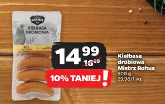 Netto Kiełbasa drobiowa Mistrz Rohus oferta