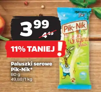Netto Paluszki serowe Pik-Nik oferta
