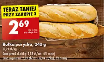 Biedronka Bułka paryska, 240 g oferta