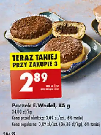 Biedronka Pączek E.Wedel, 85 g oferta