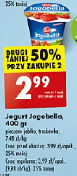 Biedronka Jogurt Jogobella 400 g oferta