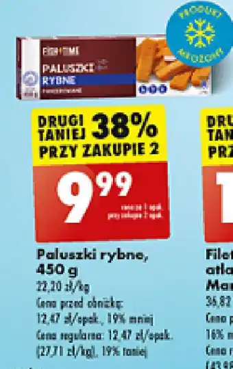 Biedronka Paluszki rybne, 450 g oferta