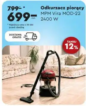 Biedronka Odkurzacz MPM oferta