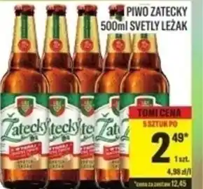 TomiMarkt Žatecký Světlý Ležák Piwo jasne pełne 500 ml oferta