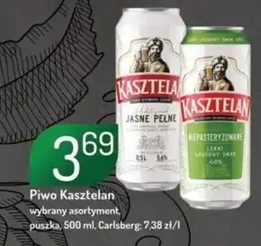 Avita Kasztelan Piwo jasne niepasteryzowane 500 ml oferta