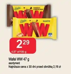 Społem E.Wedel WW Mleczna czekolada & Peanut Butter 47 g oferta