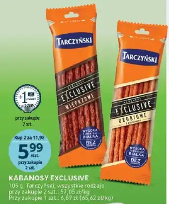 Stokrotka KABANOSY EXCLUSIVE 105 g; Tarczyński oferta