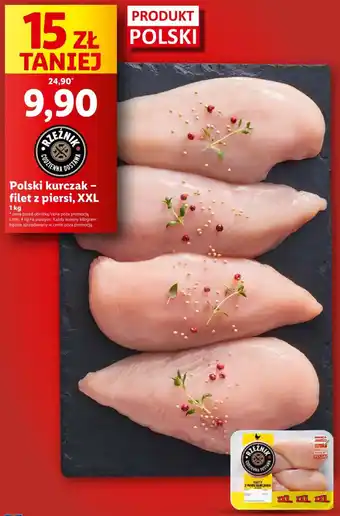 Lidl Polski kurczak filet z piersi 1kg oferta