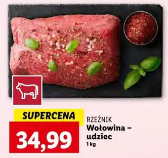 Lidl RZEŹNIK Wołowina udziec 1 kg oferta