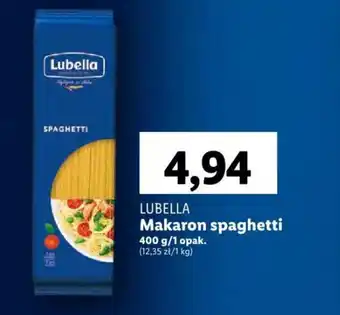 Lidl LUBELLA Makaron spaghetti 400g oferta