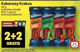 Delikatesy Centrum Kabanosy Krakus 95 g oferta