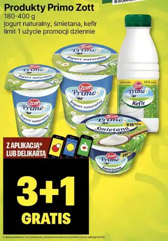 Delikatesy Centrum Produkty Primo Zott 180-400 g oferta