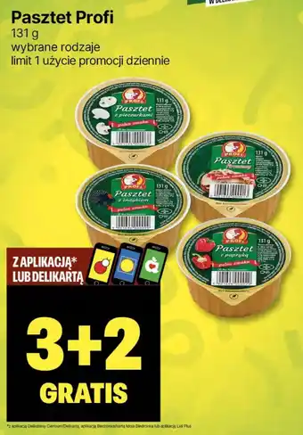 Delikatesy Centrum Pasztet Profi 131g oferta