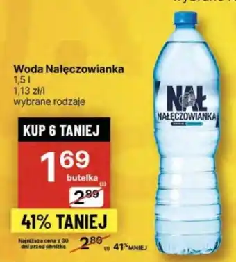 Delikatesy Centrum Woda Nałęczowianka 1,5l oferta