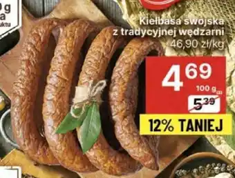 Delikatesy Centrum Kielbasa swojska z tradycyjnej wędzarni 100g oferta