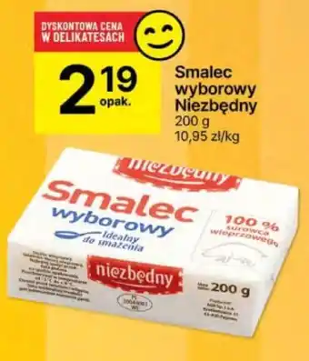 Delikatesy Centrum Smalec wyborowy Niezbędny 200 g oferta