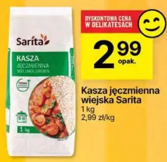 Delikatesy Centrum Kasza jęczmienna wiejska Sarita 1 kg oferta