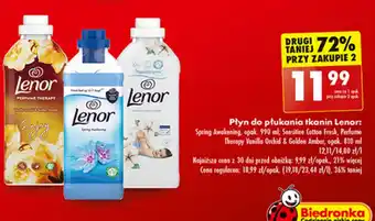 Biedronka Płyn do płukania tkanin Lenor oferta